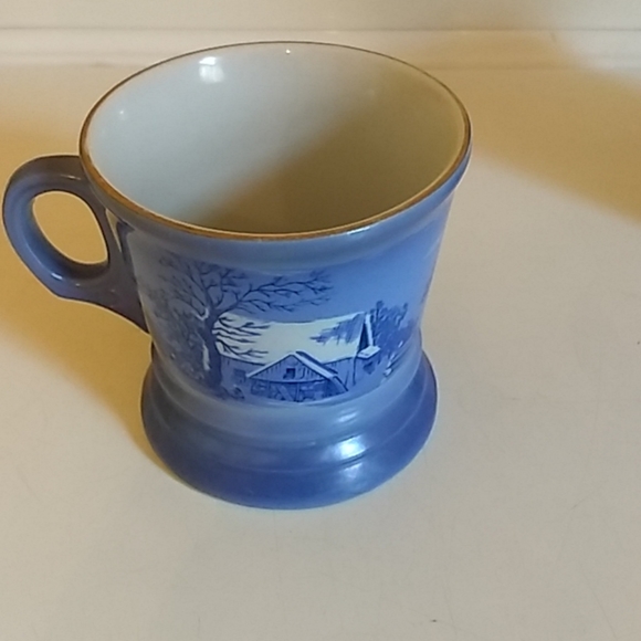 To Currier and Ives winter scene mugs 1981 - Picture 2 of 5